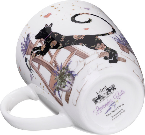 Кружка Lefard Лавандовые коты 425-163