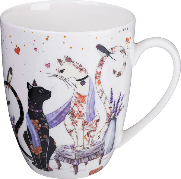 Кружка Lefard Лавандовые коты 425-164 - фото