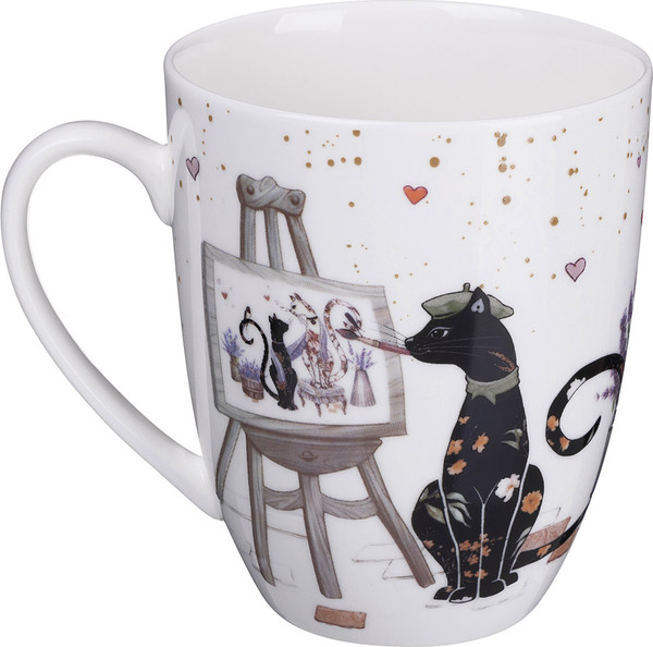 Кружка Lefard Лавандовые коты 425-164