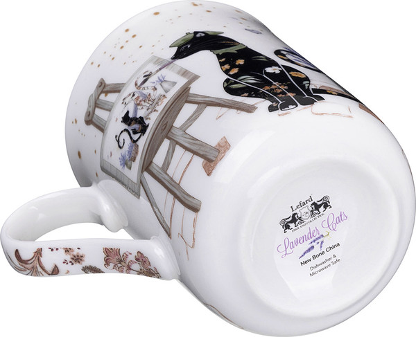 Кружка Lefard Лавандовые коты 425-178