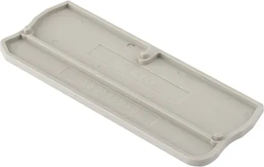 Заглушка для клеммной колодки EKF JXB-ST-1.5/2.5 / sak-st-1.5/2.5-4 - фото