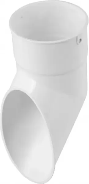 Слив трубы водосточной Альта-профиль ПВХ У - фото