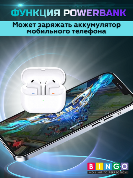 Беспроводные наушники Bingo V16 Samsung Galaxy Buds 3