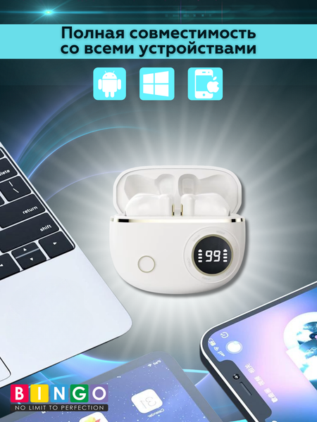 Беспроводные наушники Bingo V12