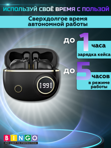 Беспроводные наушники Bingo V12
