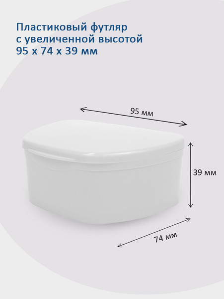 Контейнер для хранения Plastic Box 95x74x39