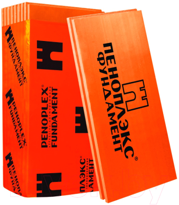 Экструдированный пенополистирол Пеноплэкс Фундамент 100x585x1185 - фото