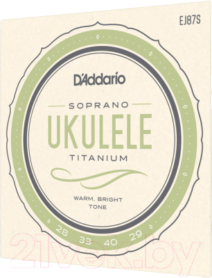 Струны для укулеле D'Addario EJ-87S