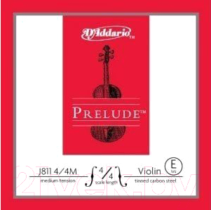 Струны для смычковых D'Addario J811 4/4 M - фото