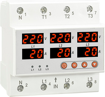 Реле напряжения RELETEK RM-FVA/63 - фото