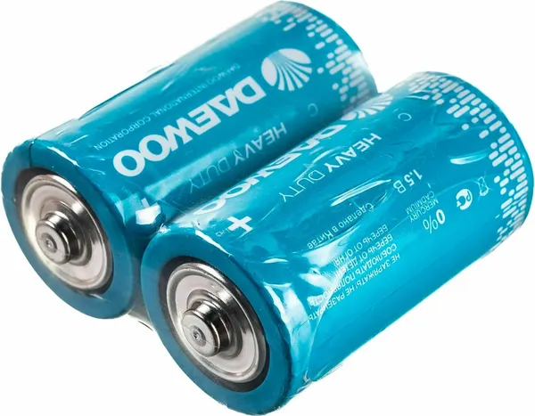 Комплект батареек Daewoo Heavy Duty R14 SP2 / 5029392