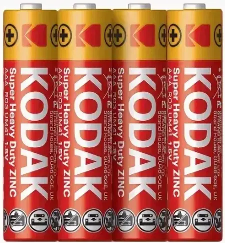 Комплект батареек Kodak Extra Heavy Duty R03 K3AHZ-S4 / Б0005139