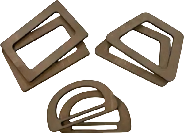 Набор ручек для сумки ОМурМебель Прямоугольник трапеция полукруг - фото