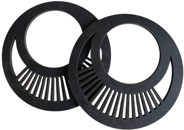 Набор ручек для сумки ОМурМебель Двойной круг с лучами - фото