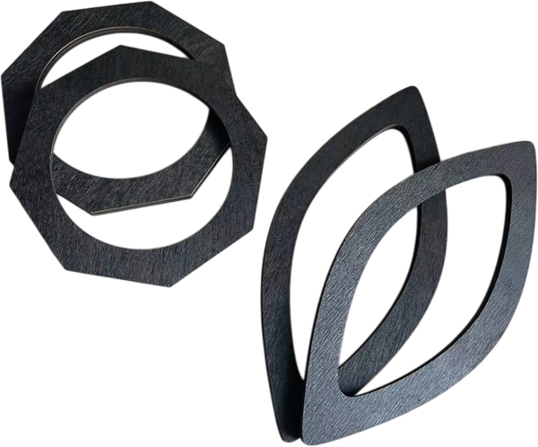 Набор ручек для сумки ОМурМебель Острый овал и восьмиугольник - фото