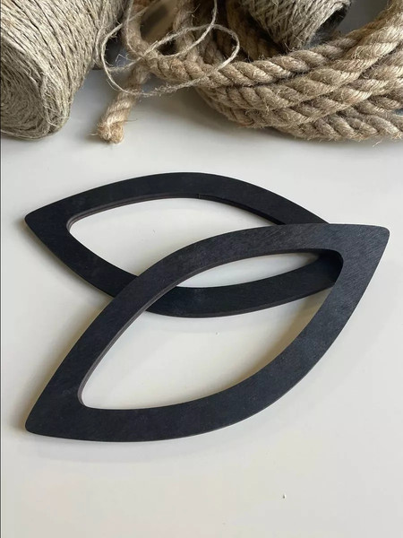 Набор ручек для сумки ОМурМебель Острый овал и восьмиугольник