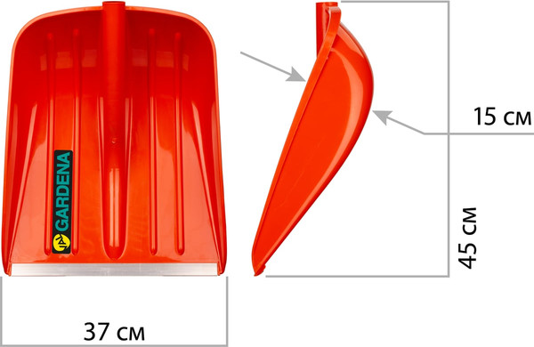 Лопата для уборки снега Gardena Val / 78107