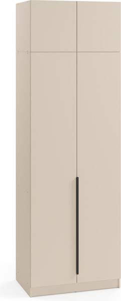 Шкаф Soma Lord Black 2-х створчатый 80х240 - фото