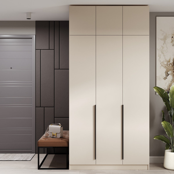 Шкаф Soma Lord Black 3-х створчатый 120х240