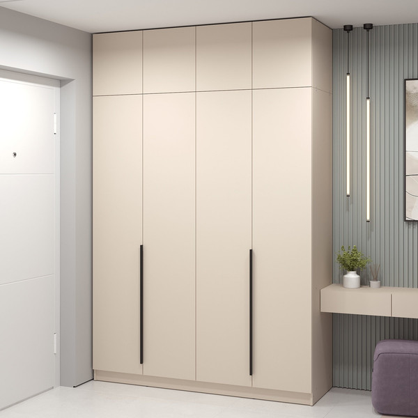 Шкаф Soma Lord Black 4-х створчатый 160х240