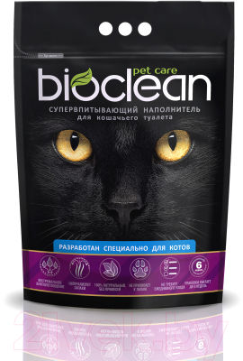 Наполнитель для туалета BioClean Натуральный для котов - фото