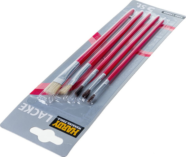 Набор кистей малярных Hardy Хобби / 0280-130005