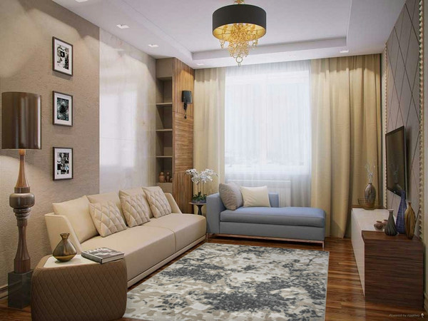 Ковер Merinos Cuba F269-STAN-BLUE (2х4)