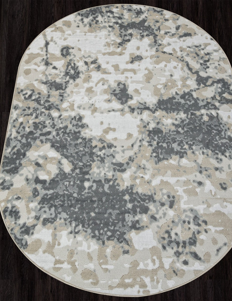 Ковер Merinos Cuba F269-OVAL-BLUE