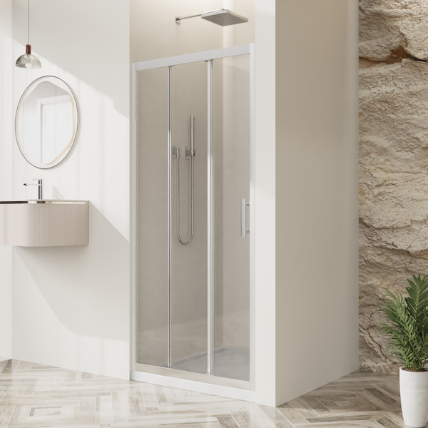 Душевая дверь BelBagno UNO-195-BF-3-110-C-Cr - фото