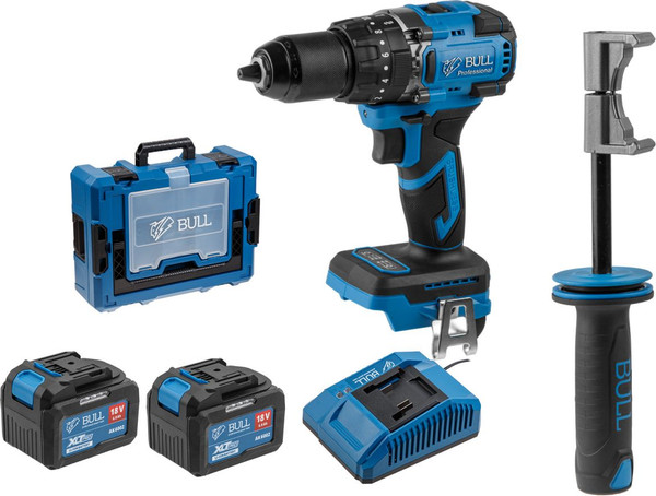 Профессиональная дрель-шуруповерт Bull SR 1806 R-series Xcase XLTpro / 2329060 - фото