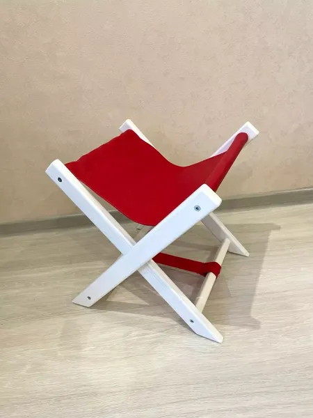 Подставка для сумки ОМурМебель белые ножки/латте 112