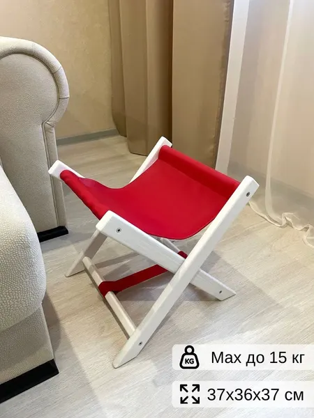 Подставка для сумки ОМурМебель белые ножки/латте 112