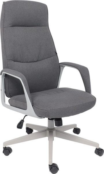 Кресло офисное AksHome Sierra (серая ткань/серый металл) - фото