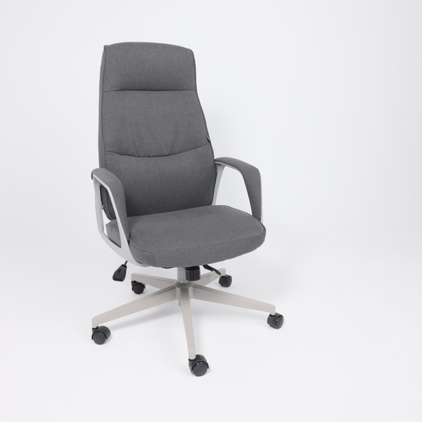 Кресло офисное AksHome Sierra (серая ткань/серый металл)