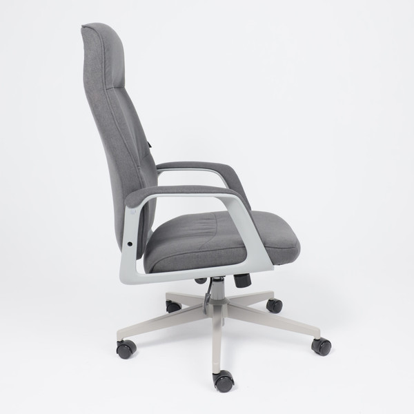 Кресло офисное AksHome Sierra (серая ткань/серый металл)