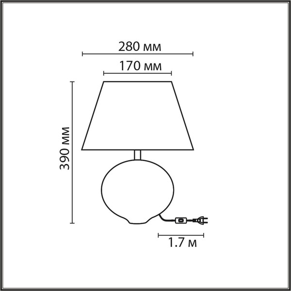 Прикроватная лампа Lumion Tapala 8139/1T