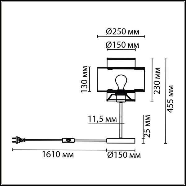 Прикроватная лампа Lumion Launa 8043/1T