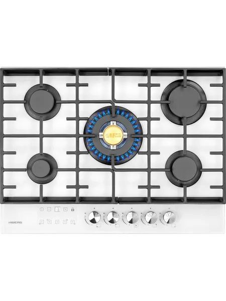 Газовая варочная панель Hiberg VM 7255 W - фото