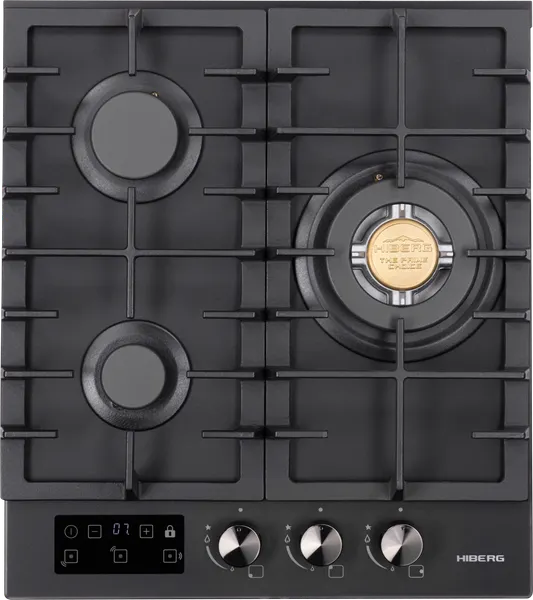 Газовая варочная панель Hiberg VM 4235 B - фото