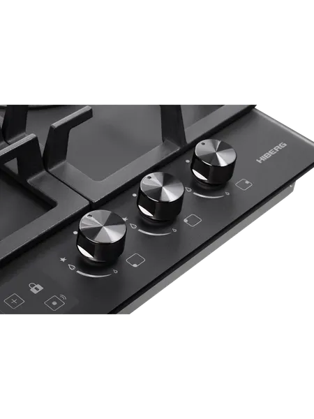 Газовая варочная панель Hiberg VM 4235 B