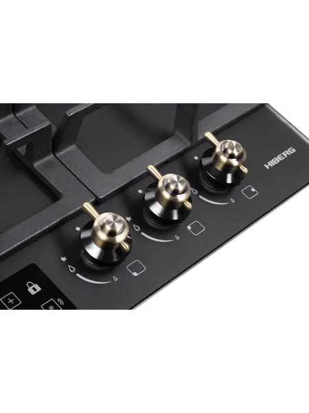 Газовая варочная панель Hiberg VM 4235 B