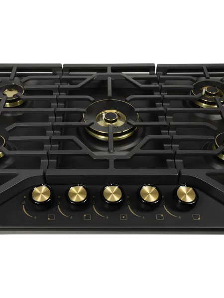 Газовая варочная панель Hiberg VS 8555 B