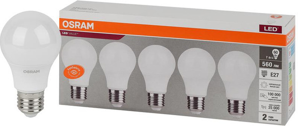 Лампа Ledvance LED Value 4058075577657 - фото