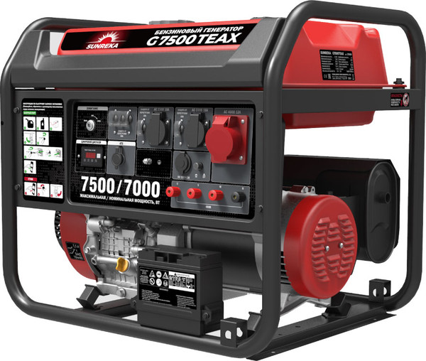 Бензиновый генератор SUNREKA G7500TEAX