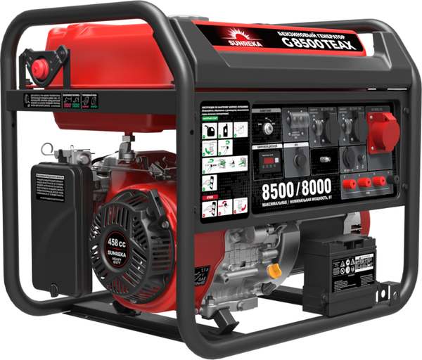 Бензиновый генератор SUNREKA G8500TEAX - фото