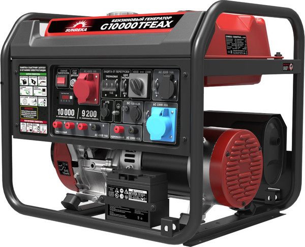 Бензиновый генератор SUNREKA G10000TFEAX
