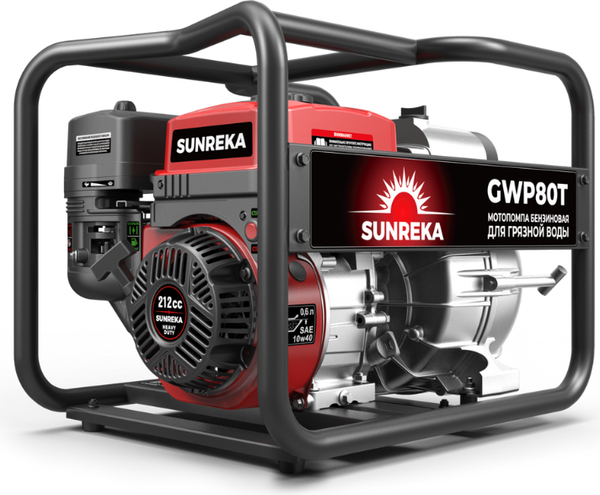 Мотопомпа SUNREKA GWP80T - фото