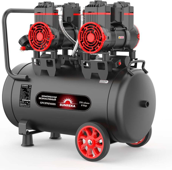 Воздушный компрессор SUNREKA GFC370/45DS - фото