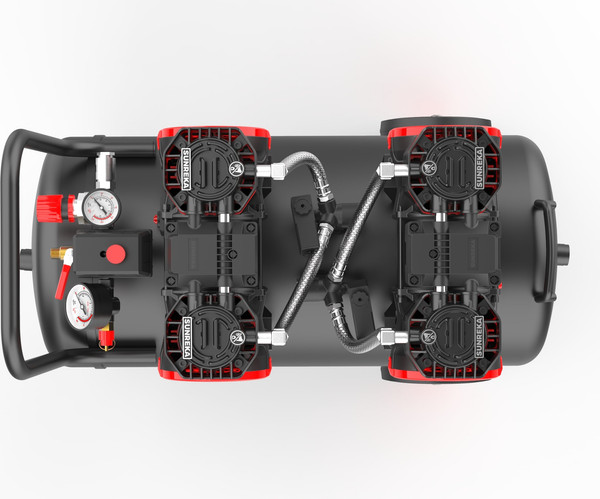 Воздушный компрессор SUNREKA GFC370/45DS