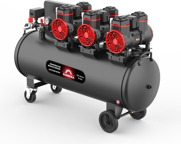 Воздушный компрессор SUNREKA GFC750/100DS